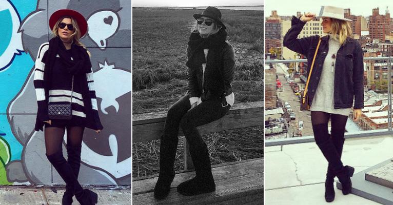 Julia Faria usa chapéu no inverno e arrasa nos looks. Saiba como adotar!