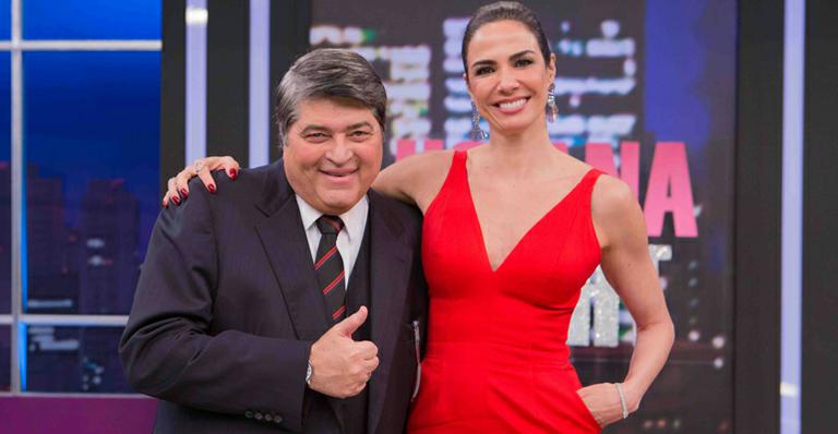 Datena revela seu lado romântico ao falar de sua mulher