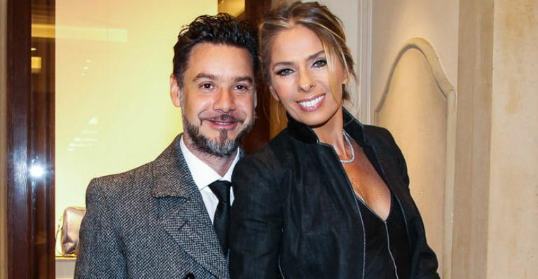 Adriane Galisteu e Alexandre Iodice prestigiam festa da Ralph Lauren em São Paulo