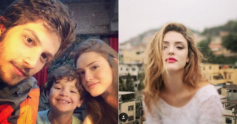 Em meio a rumores de romance, Isabelle Drummond e Chay Suede posam juntos