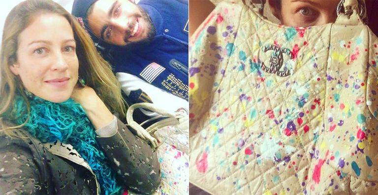 Luana Piovani customiza bolsa da Chanel que custou 12 mil reais