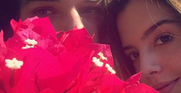 Giovanna Lancellotti posa com o namorado, Gian Luca