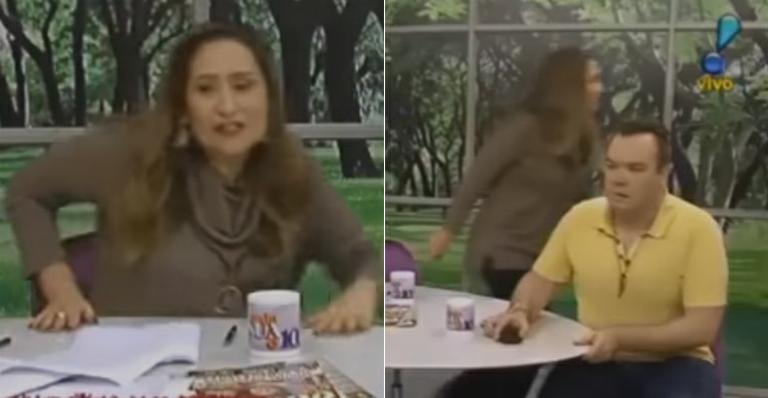 Sonia Abrão se desculpa após abandonar programa ao vivo na TV: “Agi por impulso”