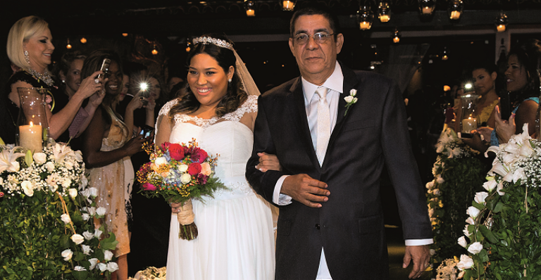 Zeca Pagodinho casa a herdeira, Eliza Piquet