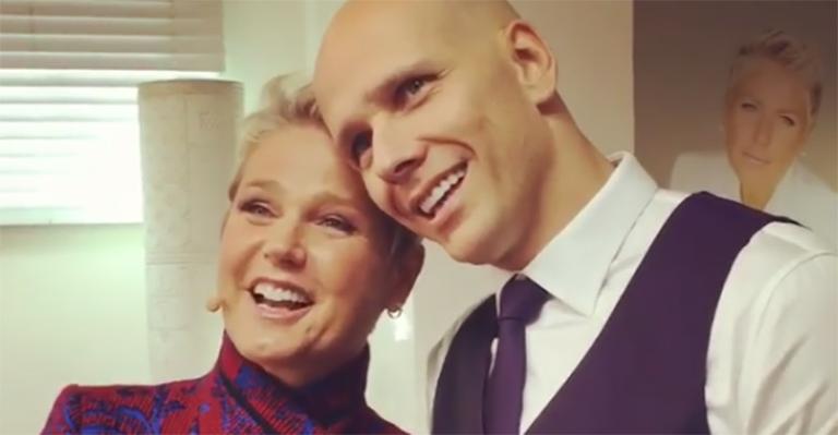 Xuxa Meneghel registra momento inusitado com Fernando Scherer: ‘Reencontro de Xuxas’