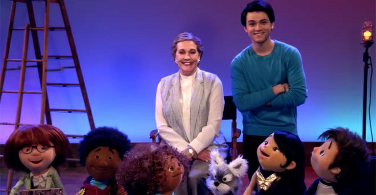 Julie Andrews estreia nova série infantil da Netflix