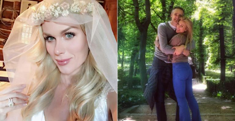 Ludmila Dayer se casa e exibe a aliança em foto vestida de noiva
