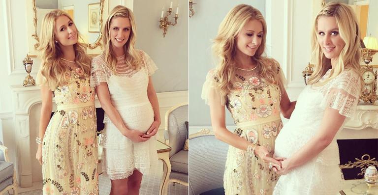 Paris Hilton mostra fotos do chá de bebê da irmã, Nicky Hilton