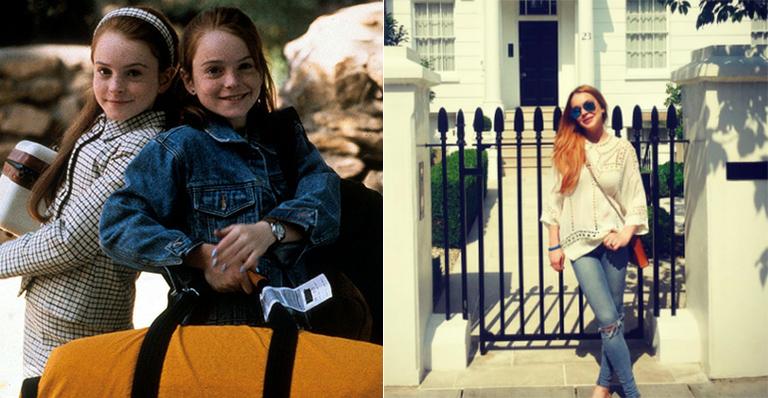 18 anos depois, Lindsay Lohan visita casa onde foi gravado ‘Operação Cupido’