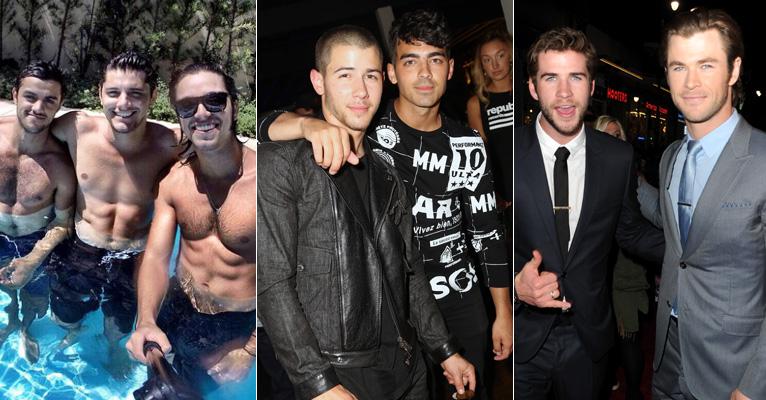 Veja quem são os irmãos famosos e bonitos do showbiz