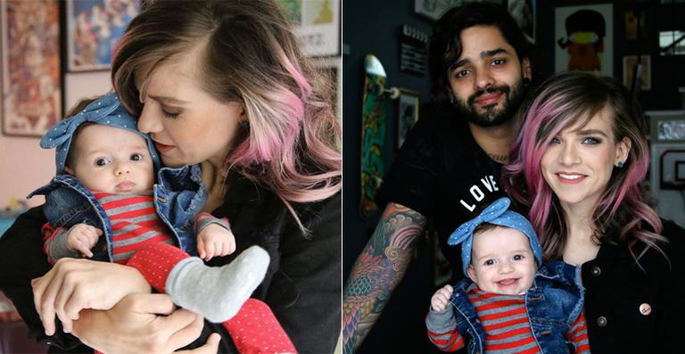 Lucas Silveira e Karen Jonz fazem música para a filha, Sky