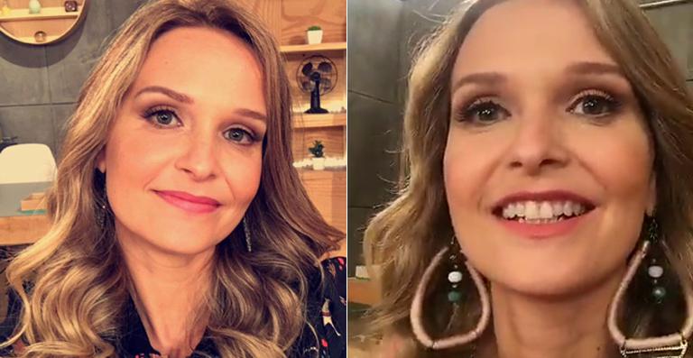 Fernanda Rodrigues volta a gravar após o 2º filho
