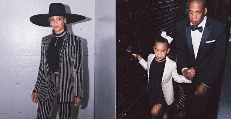 Beyoncé tem a companhia da filha, Blue Ivy, em premiação