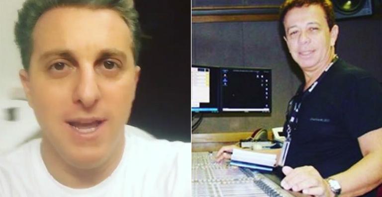 Luciano Huck lamenta morte de MyBoy, sonoplasta da TV Globo por 30 anos