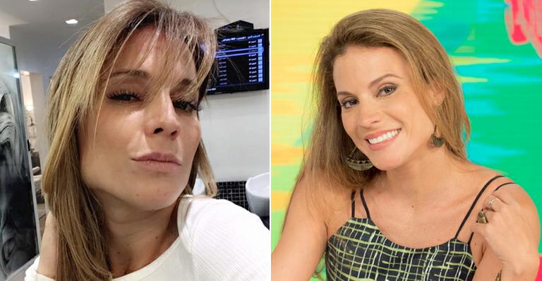 Maíra Charken adota franjão e exibe novo visual