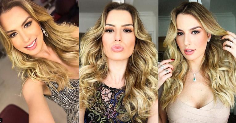 Fernanda Keulla revela quais são os cuidados com seus cabelos loiros e volumosos