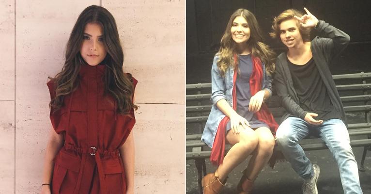 Mafe Nóbrega, filha de Andréa e Carlos Alberto de Nóbrega, é a estrela do clipe de Felipe Forte