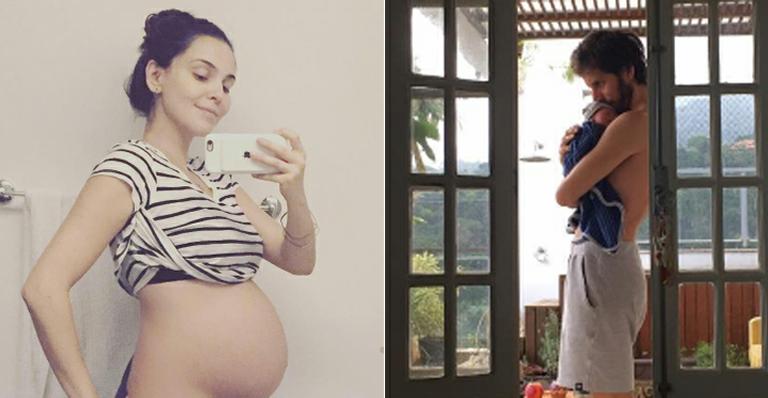 Tainá Müller mostra o filho, Martin, em homenagem ao marido