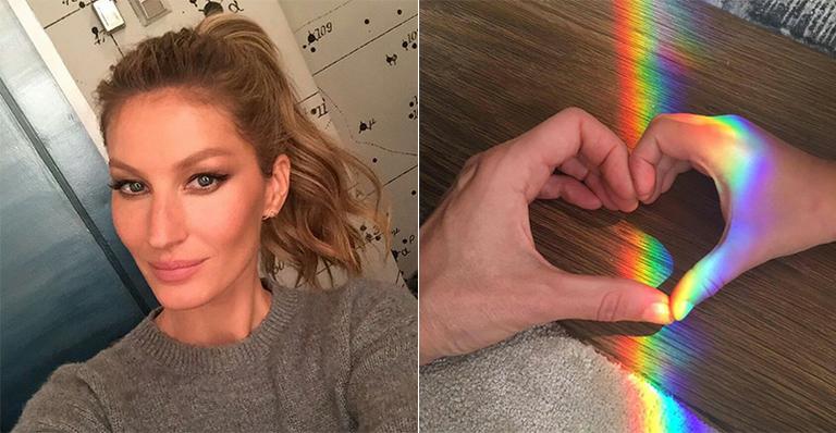 ‘Rezo por um mundo onde exista mais amor’, diz top brasileira Gisele Bündchen
