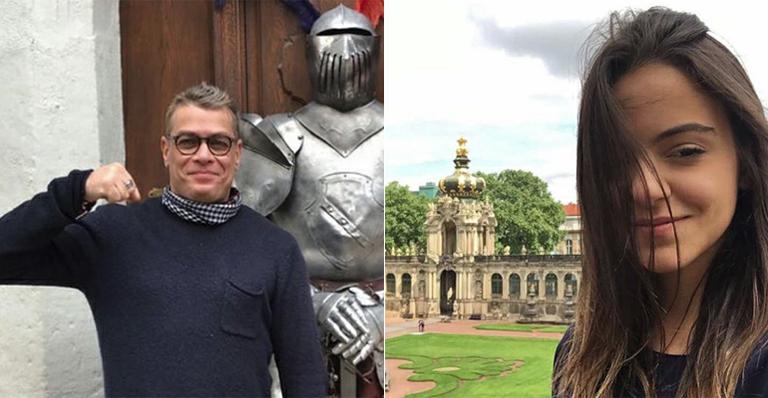 Na Alemanha, Fabio Assunção e Pally Siqueira mostram fotos da viagem