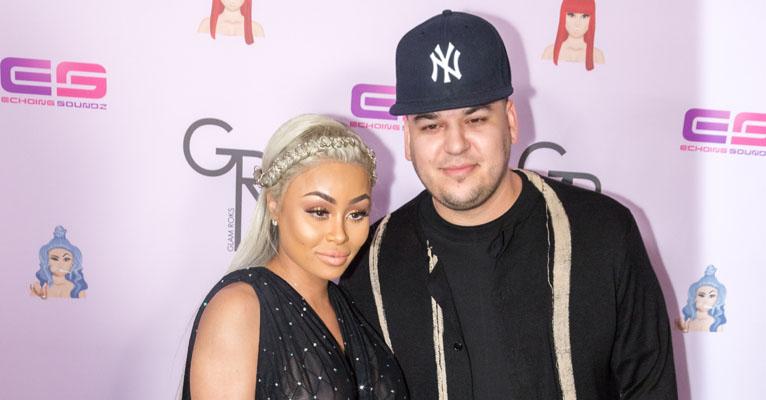 Blac Chyna e Rob Kardashian querem cobrar milhões para televisionar o casamento
