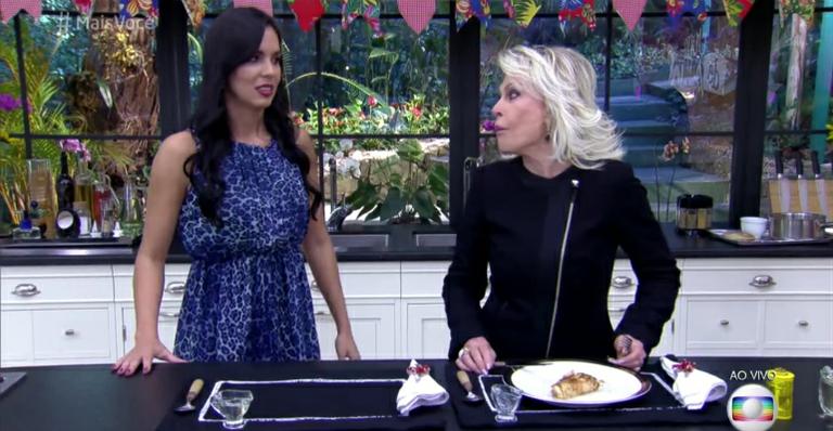 Ana Maria reprova doce no ‘Mais Você’ e participante do ‘Jogo de Panelas’ rebate: “Destruiu minha vida”