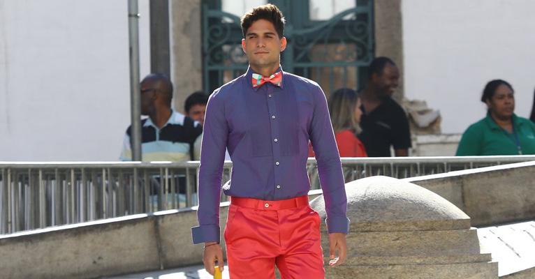 André Martinelli é destaque em desfile de grife capixaba no Rio Moda Rio