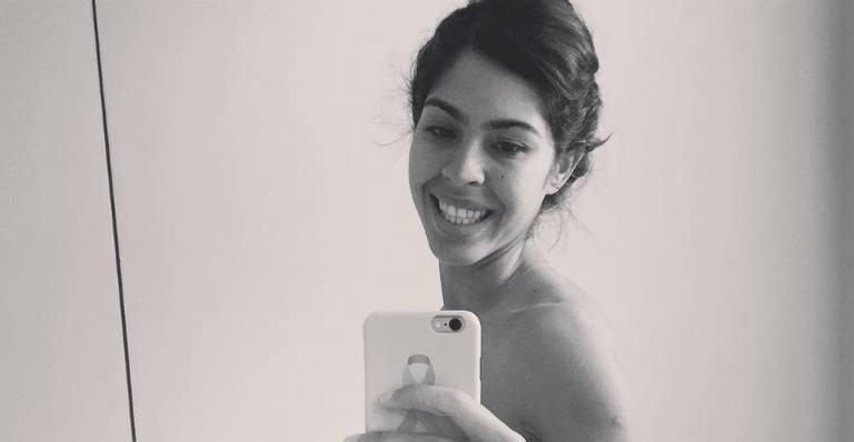 Bela Gil publica foto do filho recém-nascido: ‘Louca com essa covinha’