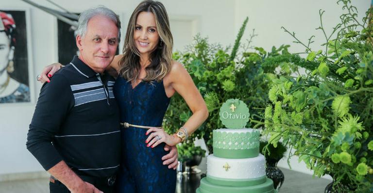 Otávio Mesquita comemora 57 anos com festa animada em São Paulo