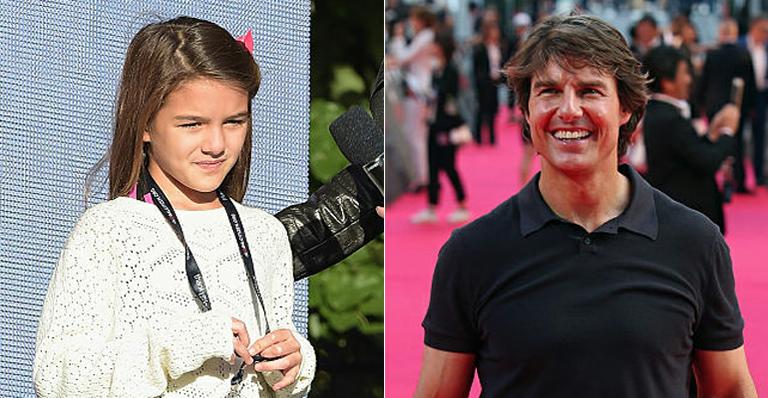 Suri passa o Dia dos Pais americano longe de Tom Cruise