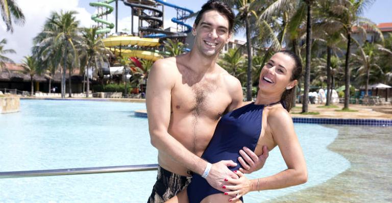 Parceria perfeita de Giba e Malu Daudt em viagem a dois