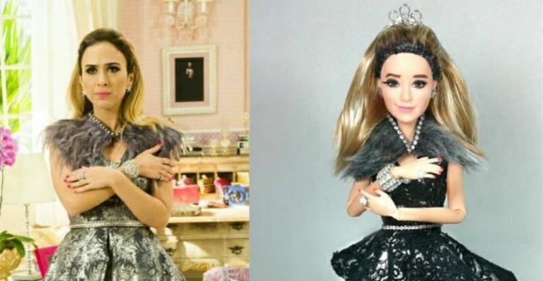 Tatá Werneck ganha boneca inspirada em personagem Fedora de ‘Haja Coração’