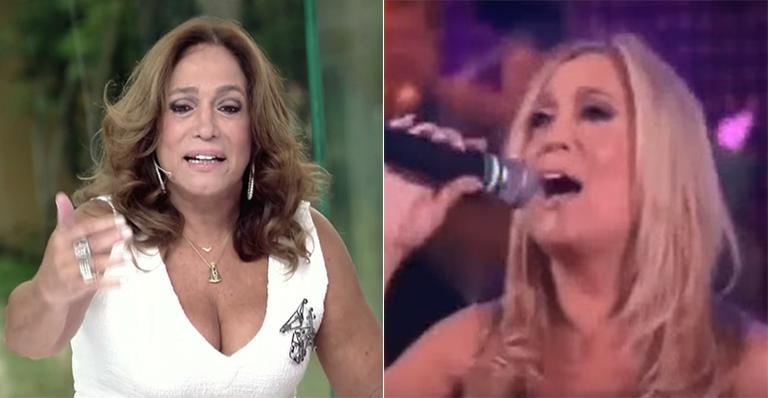 Susana Vieira relembra saia justa no Faustão: ‘Tinha medo de ser demitida’