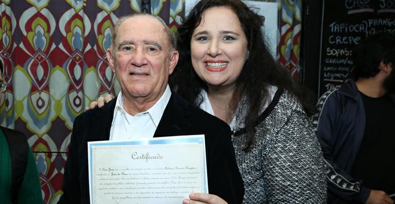Renato Aragão recebe homenagem em cinema no Rio de Janeiro
