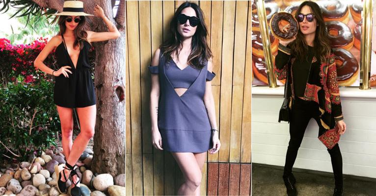 Thaila Ayala e óculos de sol: veja 40 looks da atriz com o acessório e veja como combinar