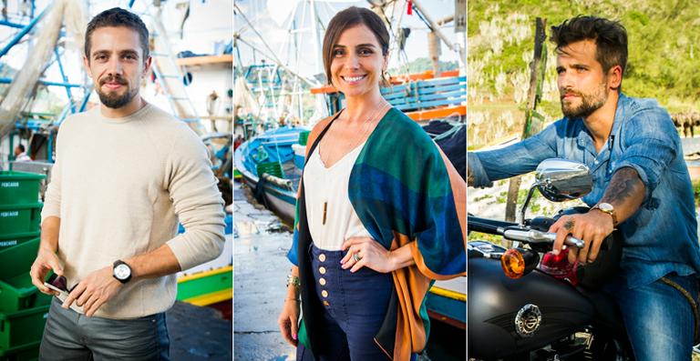 O triângulo amoroso da novela Sol Nascente