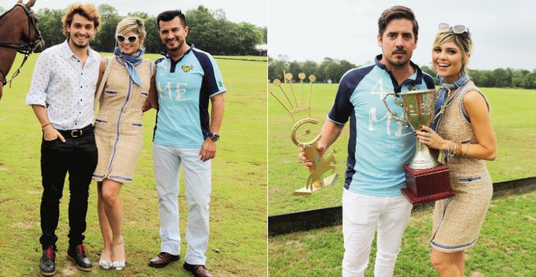 Julianne Trevisol e Christian Monassa: polo em Cancún