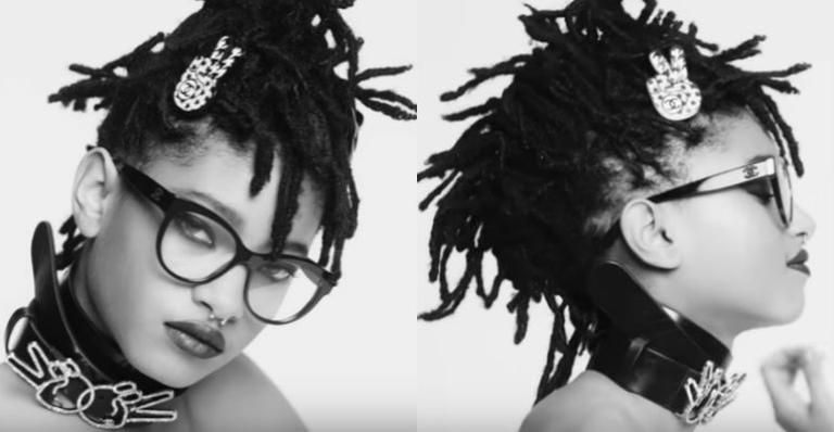 Willow Smith aparece linda em sua primeira campanha para a Chanel