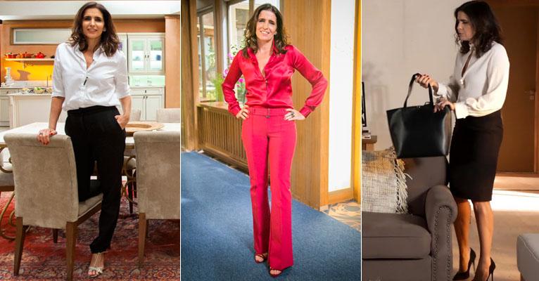 Estilo clássico de Rebeca, em Haja Coração, é inspiração para looks de trabalho