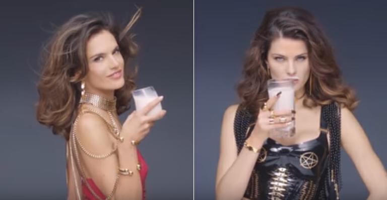 Alessandra Ambrosio e Isabeli Fontana brilham no clipe de Fergie