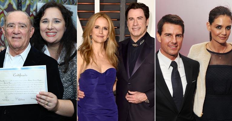 Veja 12 famosos que se apaixonaram e se casaram com seus fãs