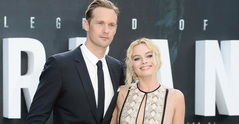 Alexander Skarsgard e Margot Robbie vão à première do filme ‘A Lenda de Tarzan’