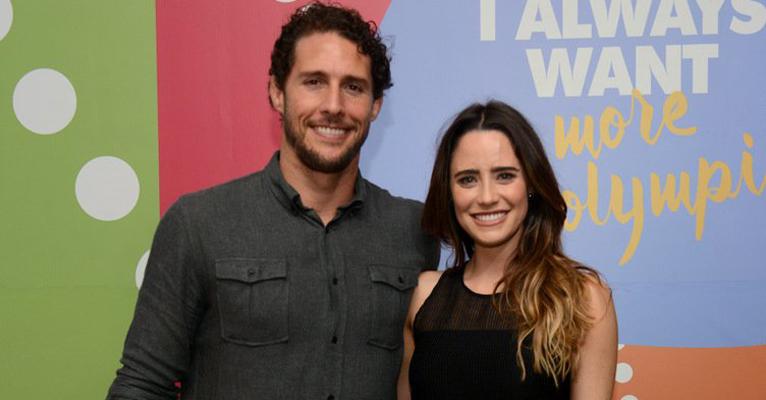 Fernanda Vasconcellos e Flavio Canto em lançamento de relógios dos Jogos Rio 2016