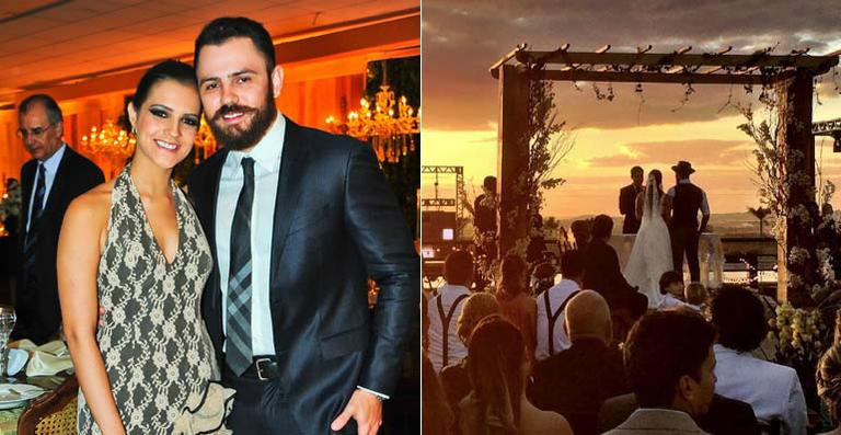 Sertanejo Mateus, da dupla com Jorge, se casa em Goiânia