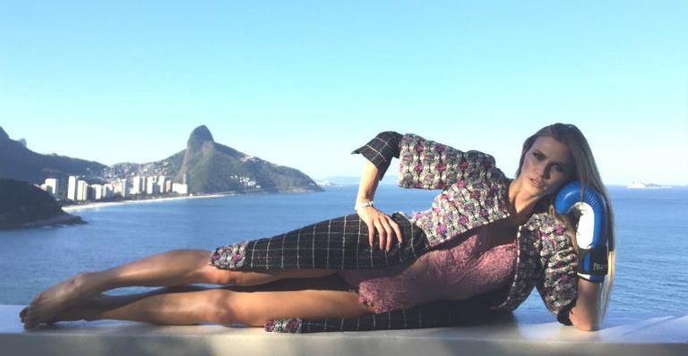 Renata Kuerten faz ensaio inspirado nas Olimpíadas do Rio de Janeiro