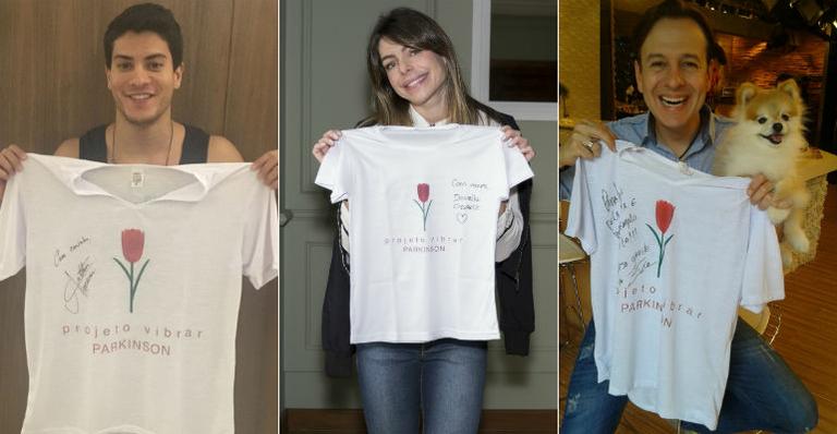 Celebridades apoiam projeto em prol de pessoas com Parkinson