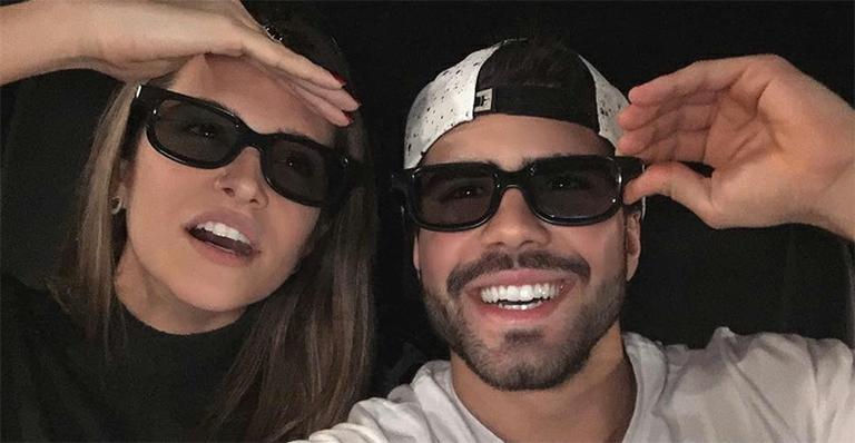 Juliana Paiva e Juliano Laham vão juntinhos ao cinema: ‘Crianças felizes’