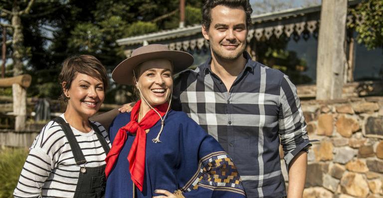 Angélica grava temporada de inverno do ‘Estrelas’ no RS