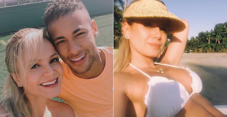 Após gravação com Neymar, Eliana surge de biquíni na praia
