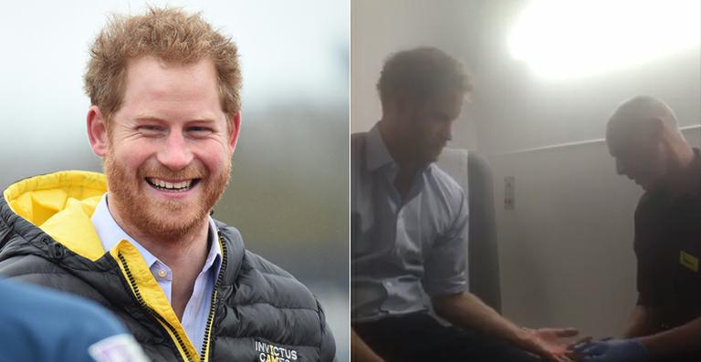 Príncipe Harry faz exame de HIV ao vivo e confessa nervosismo
